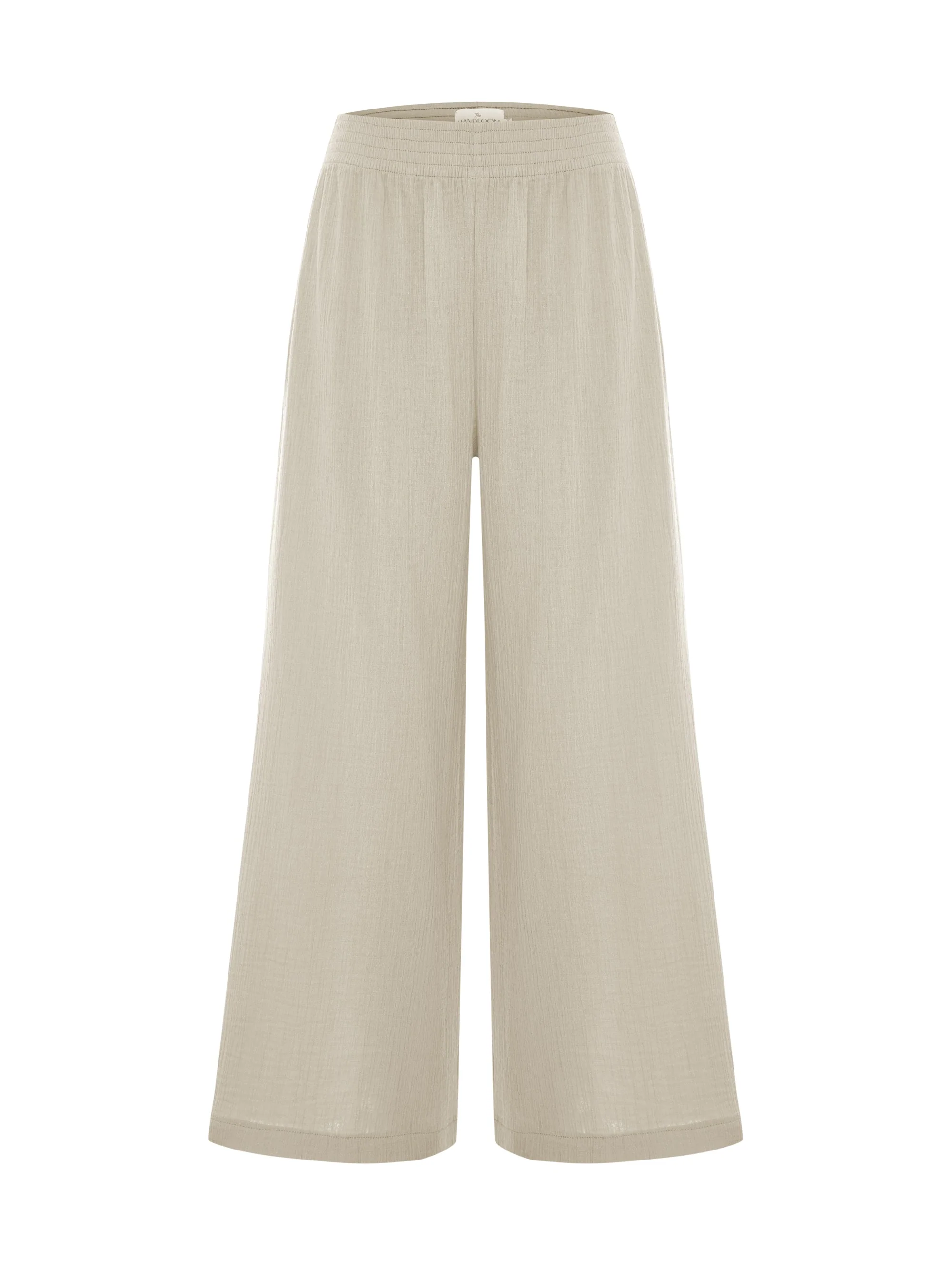 Aura Palazzo Pants - Oatmeal - Image 9