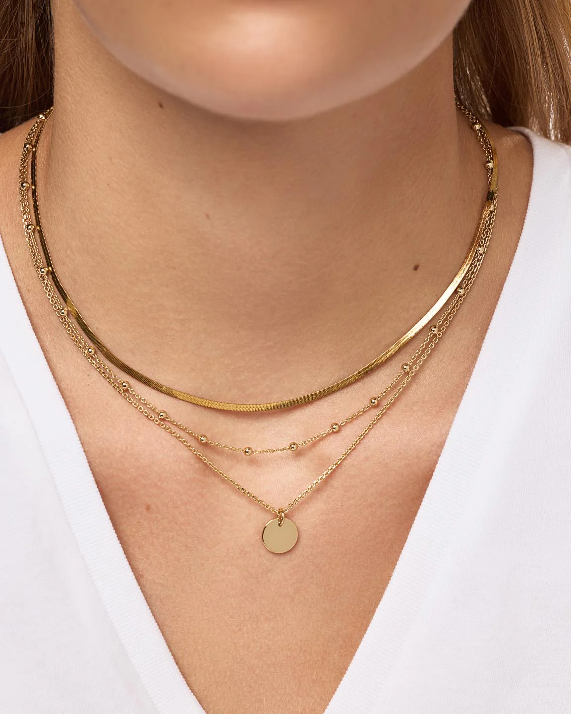 Willow Coin Necklace Set - Image 2