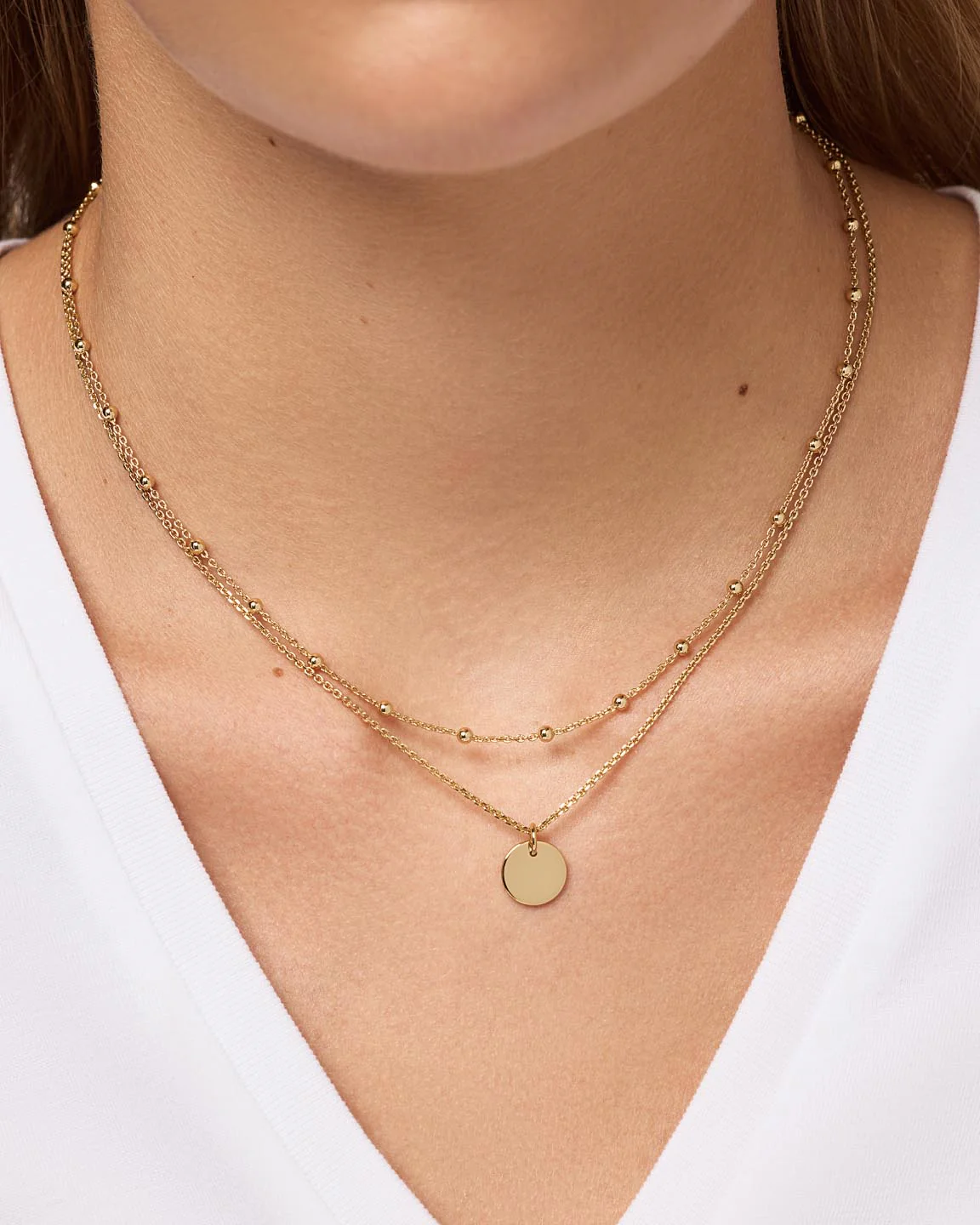 Willow Coin Necklace Set - Image 3