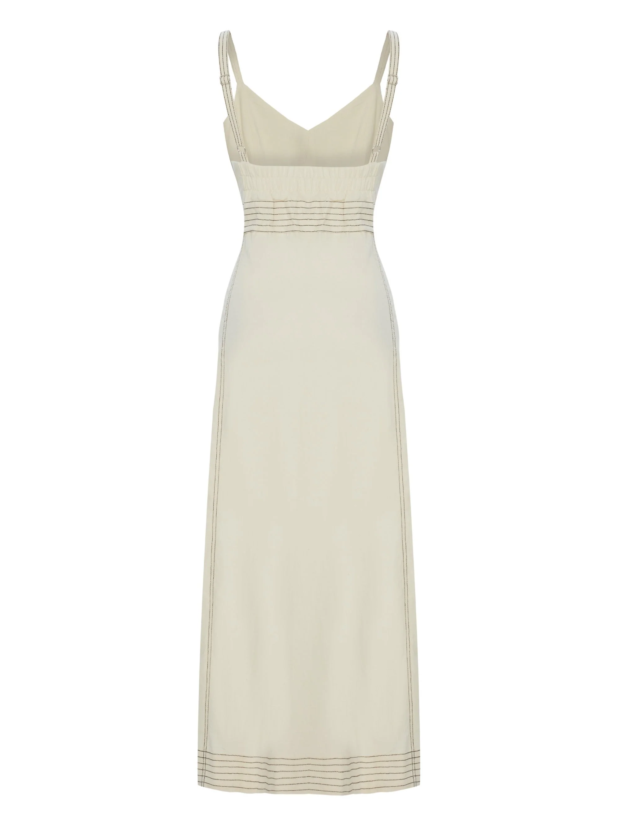 Eva Maxi Dress (Natural) - Image 12