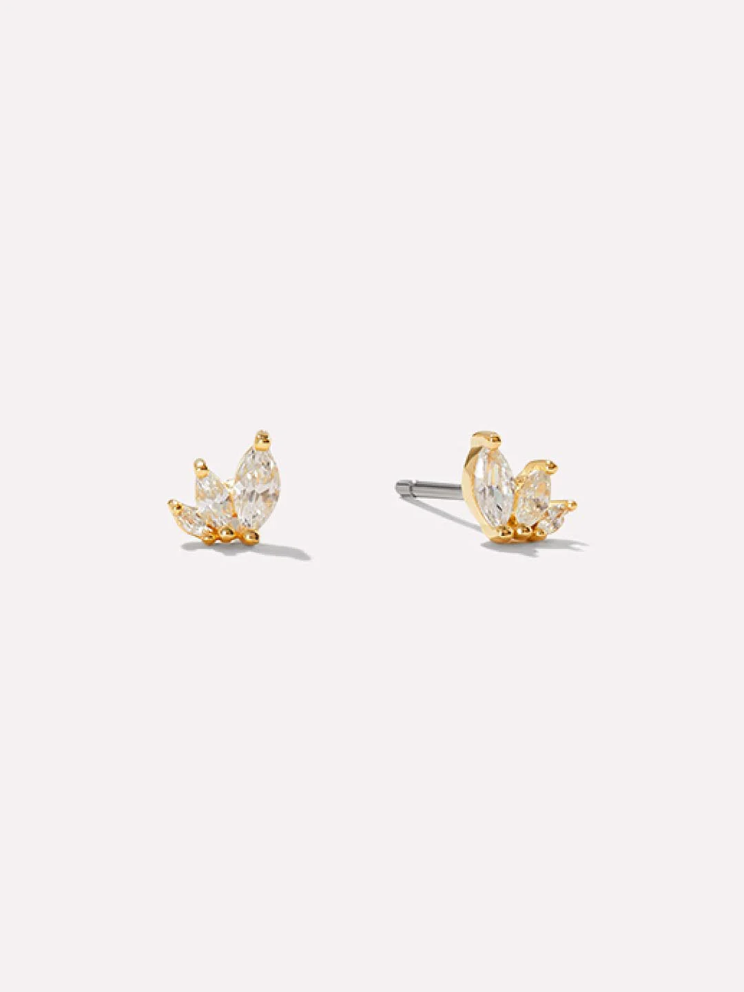Kennedy Gold Stud Earrings