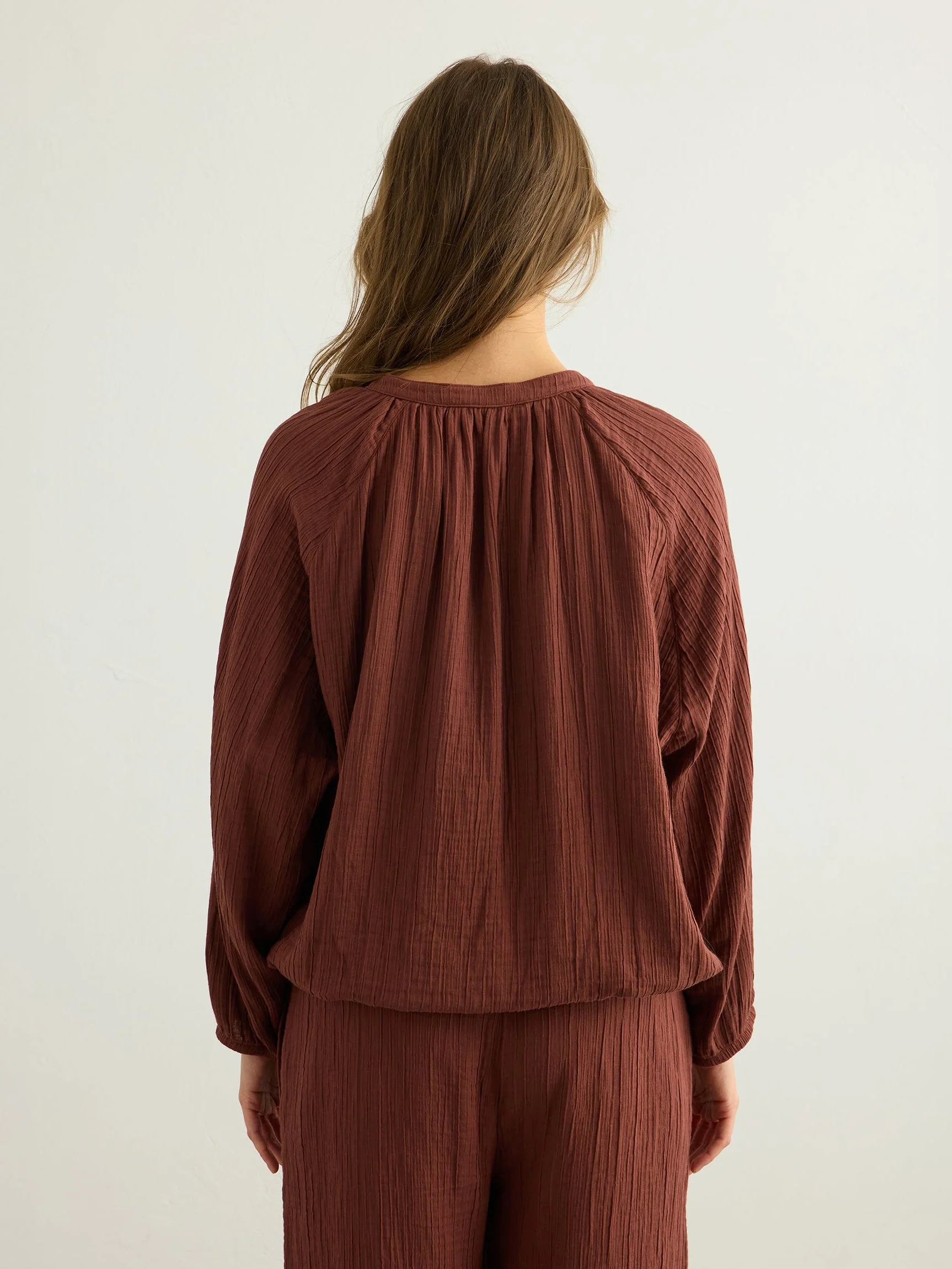 Kaya Drawstring Pants - Terracotta - Image 7