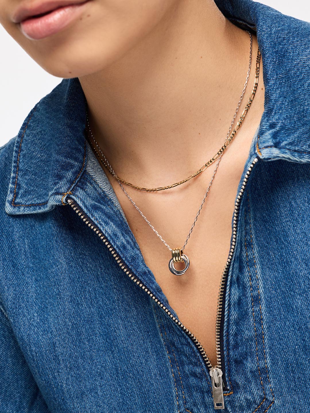 Palmer Silver Necklace - Image 2