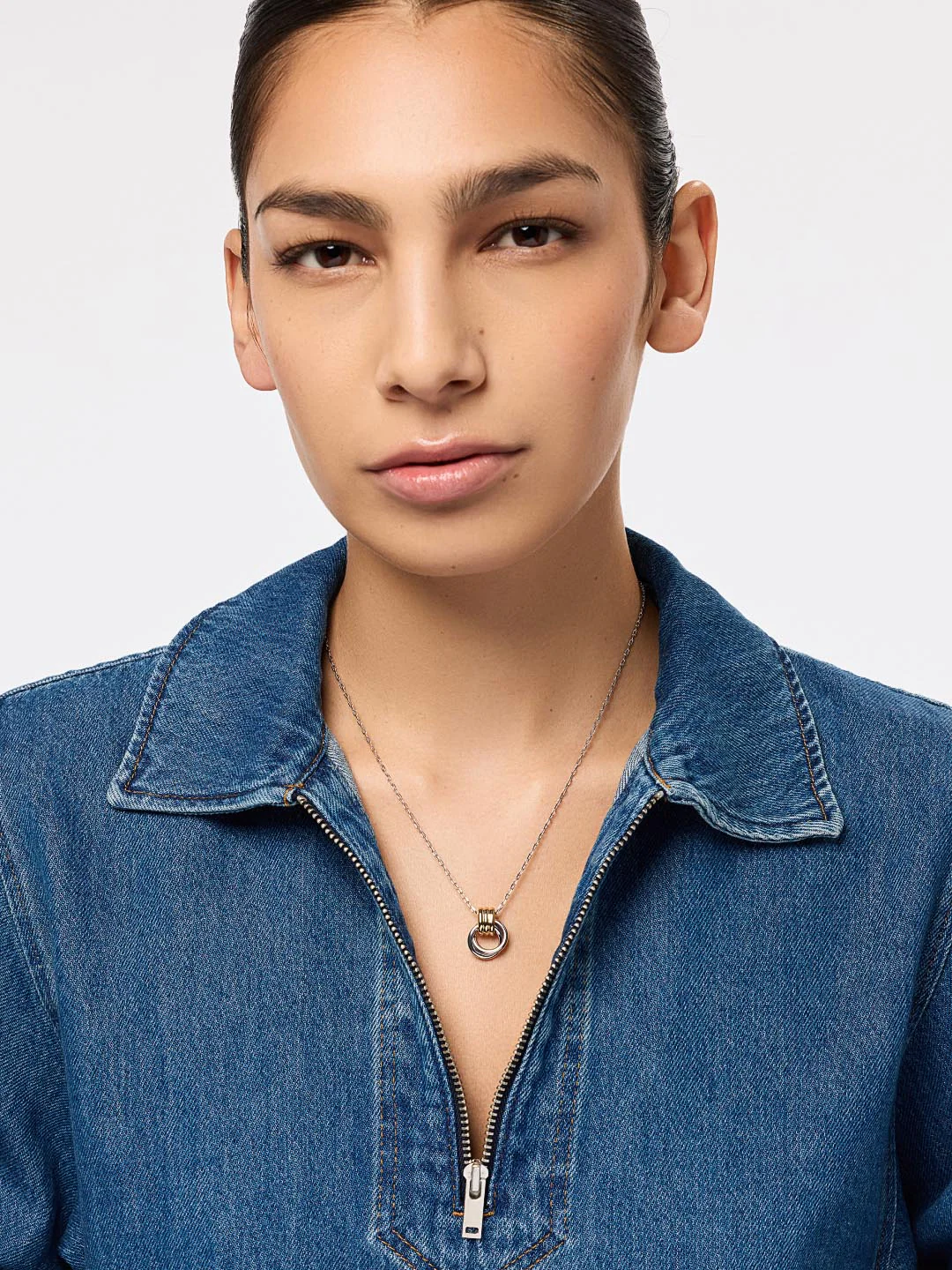 Palmer Silver Necklace - Image 4