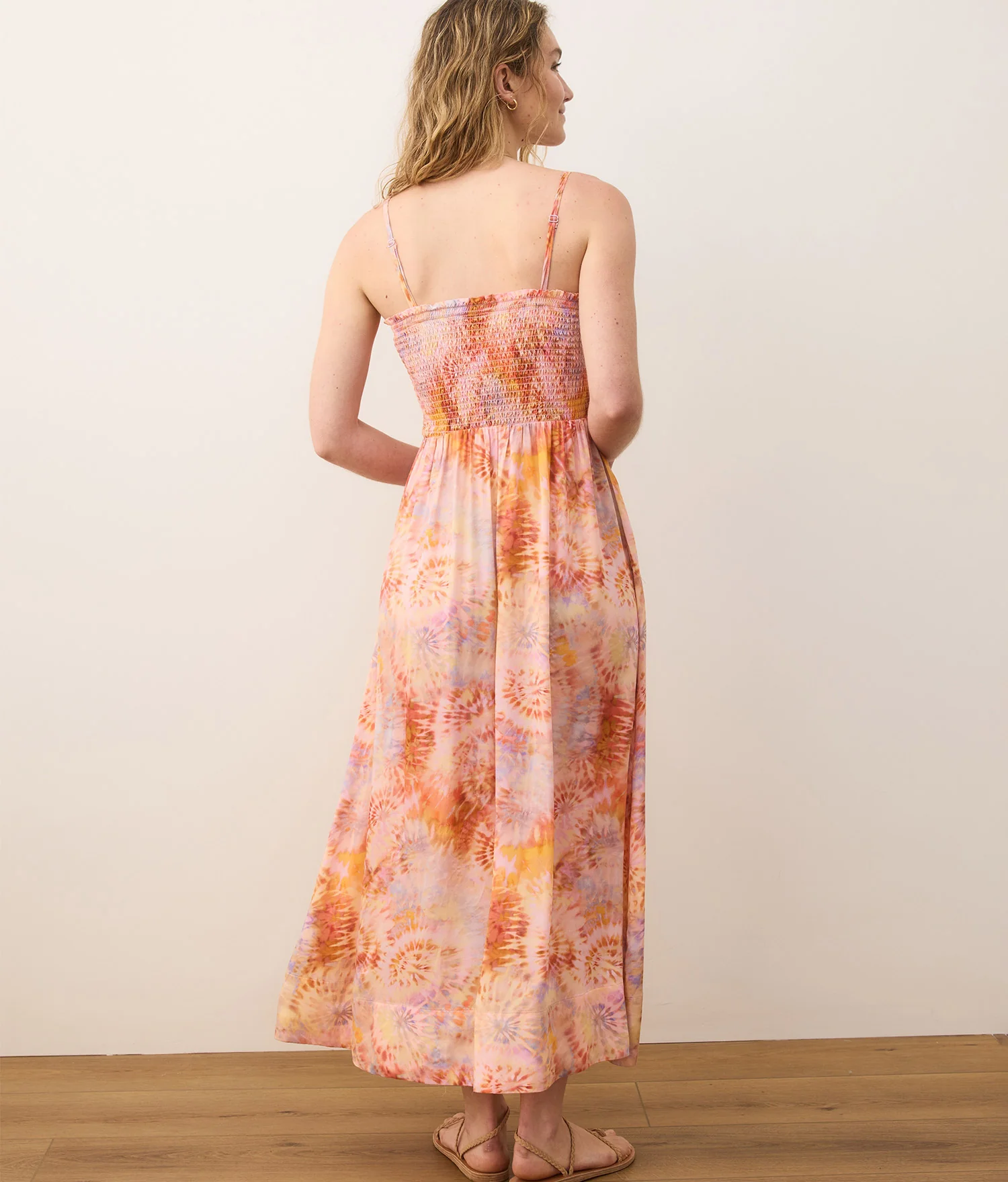 Sutton Strapless Maxi Dress (Tie Dye) - Image 2