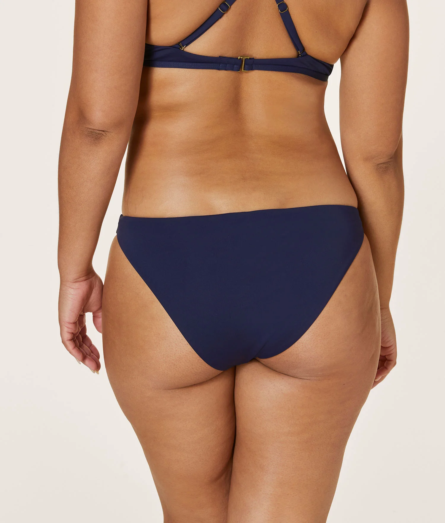 The Cheeky Bikini Bottom - Flat - Navy - Image 5