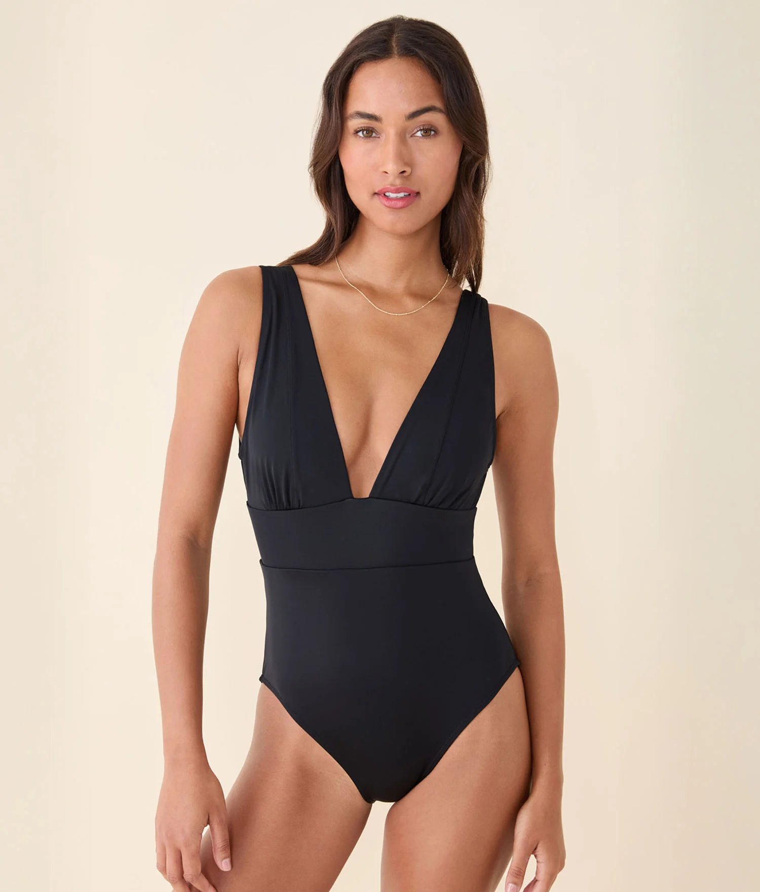 The Mykonos One Piece - Flat - Black - Long Torso - Image 5
