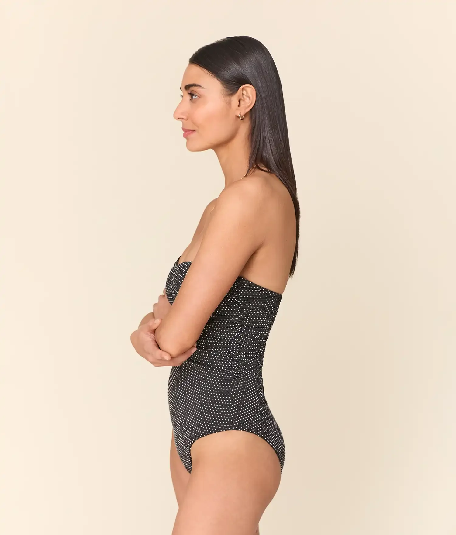 The Pana One Piece - Polka Dot - Black Dot - Classic - Image 3