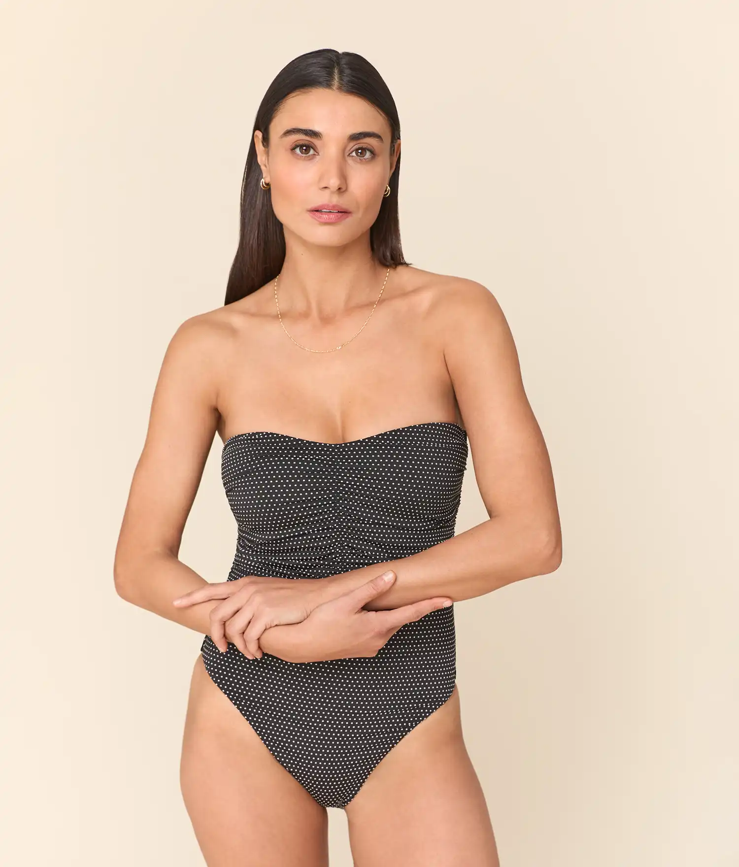 The Pana One Piece - Polka Dot - Black Dot - Classic - Image 5