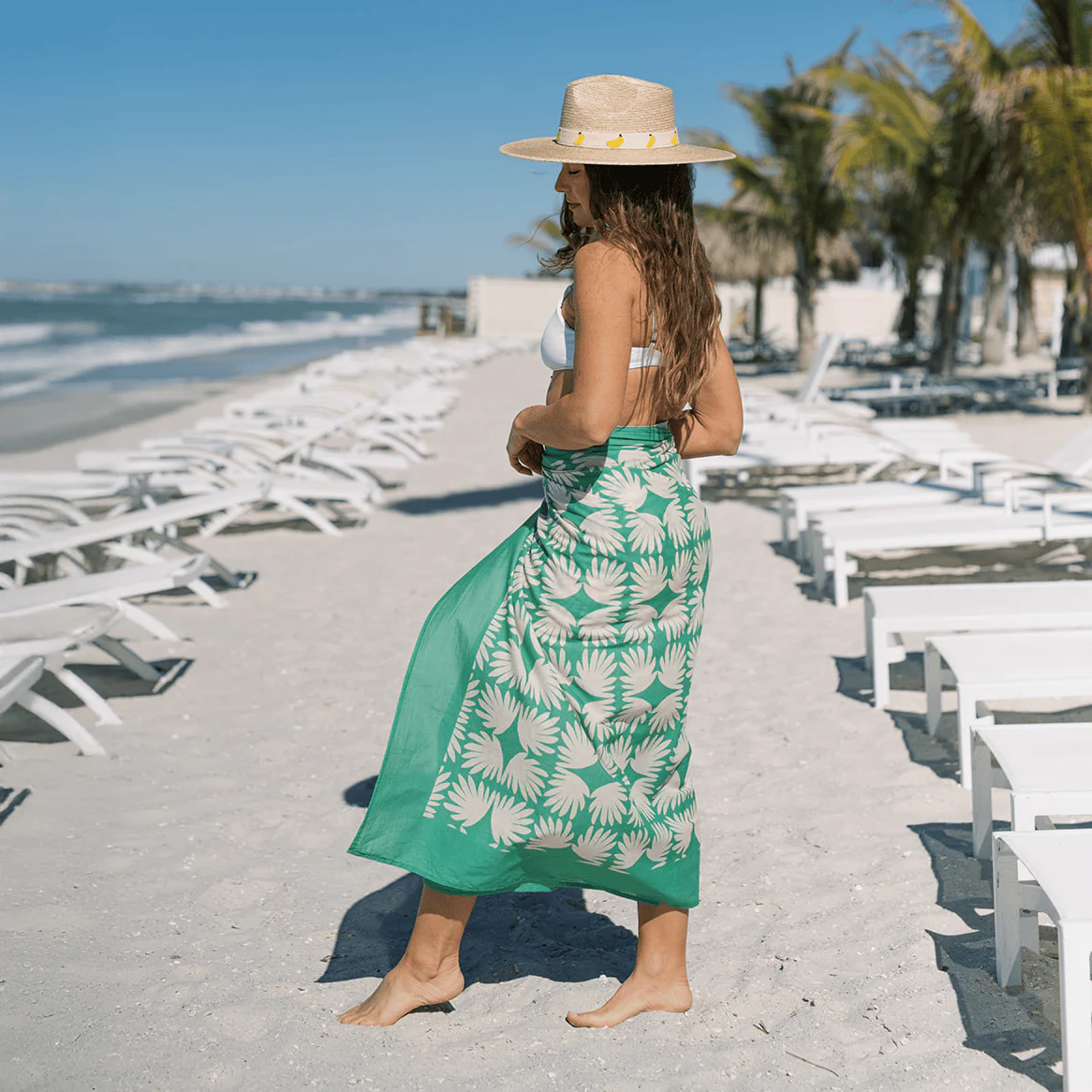 Viridian Tile Sarong - Image 4