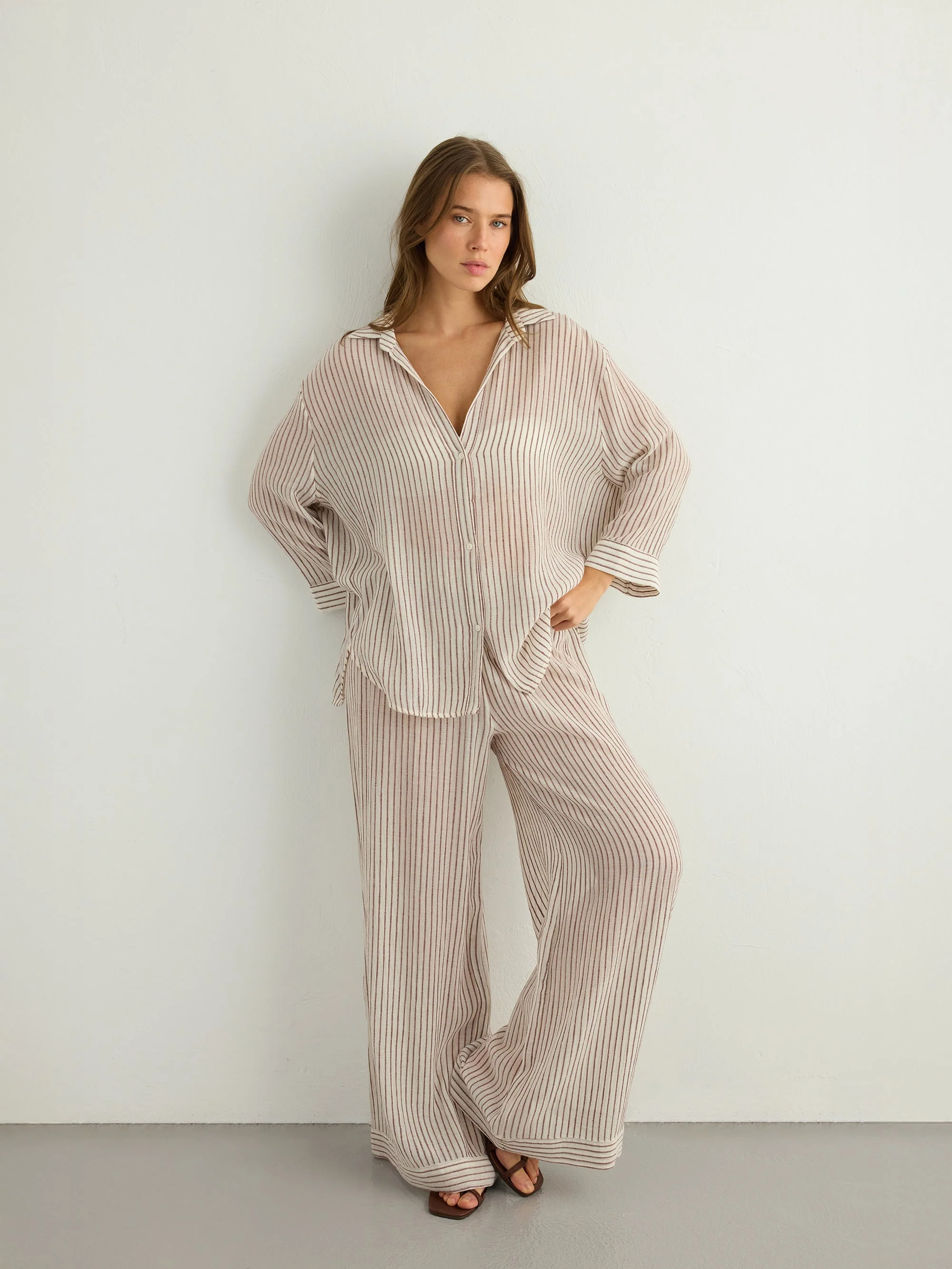 Voyage Set - Burgundy Stripes - Image 3