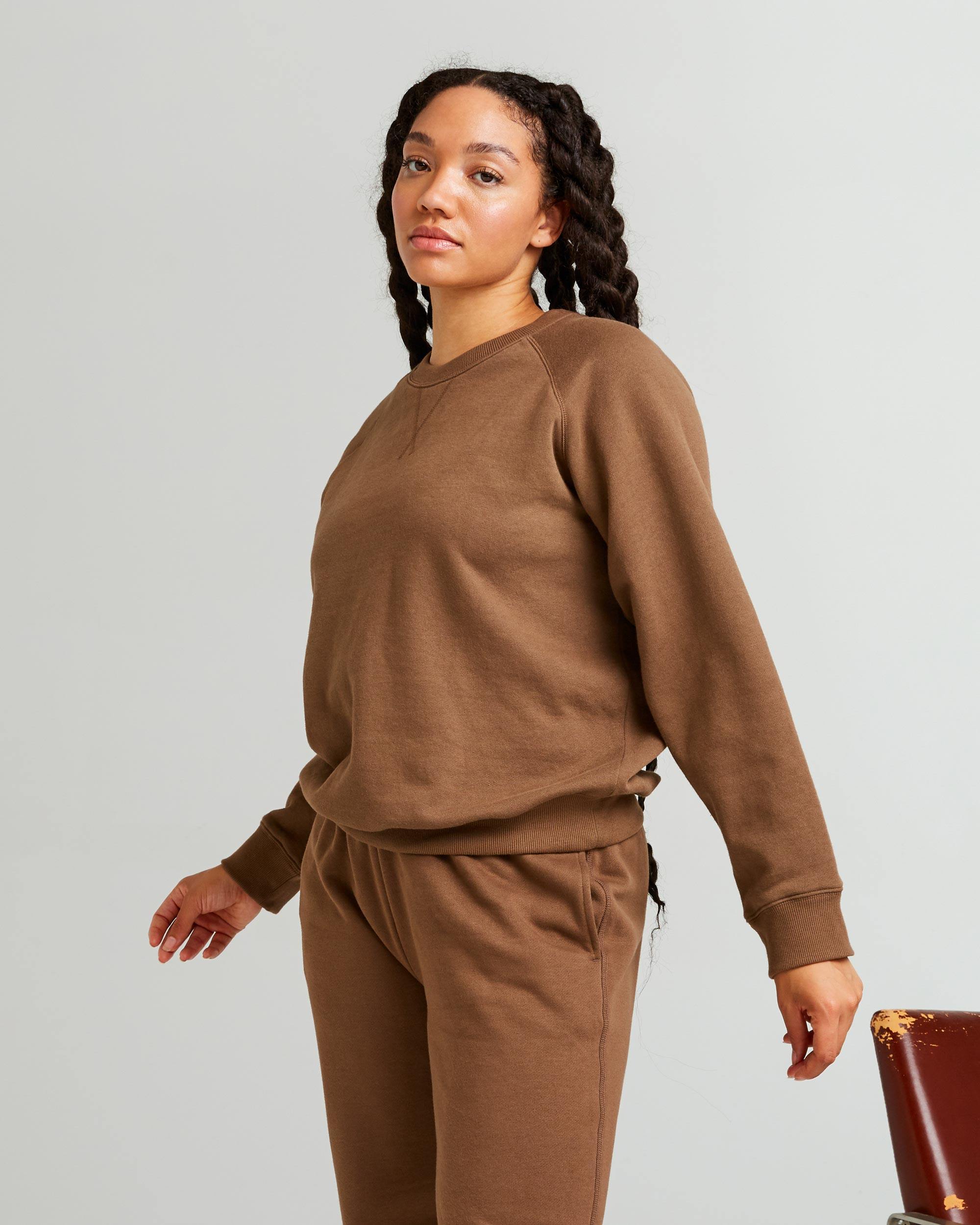 Womens Recycled Fleece Sweatshirt - Recycled Fleece - Cub